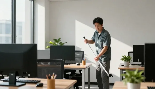 办公环境清洁频率如何影响卫生效果